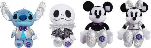 Vista 5 de Disney Just Play - 100 Years of Wonder Stitch - Animal de peluche jumbo de 29 pulgadas, azul, alienígena, exclusivo único en la vida, juguetes
