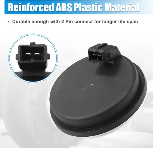 Vista 4 de X AUTOHAUX Cojinete de cubo trasero ABS Sensor de velocidad para Hyundai Veloster N Tucson Sonata W/O AWD, Kia Sportage 2WD 58980-C1100 - Tapa
