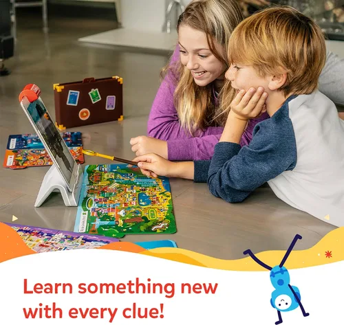 Vista 6 de Osmo - Kit de iniciación de codificación para iPad Detective Agency Bundle - Base STEM Toy iPad incluida (exclusivo de Amazon)