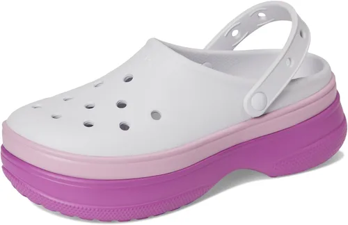 Vista 12 de Crocs Unisex-Adult Classic Stacked Clogs Platform Platform