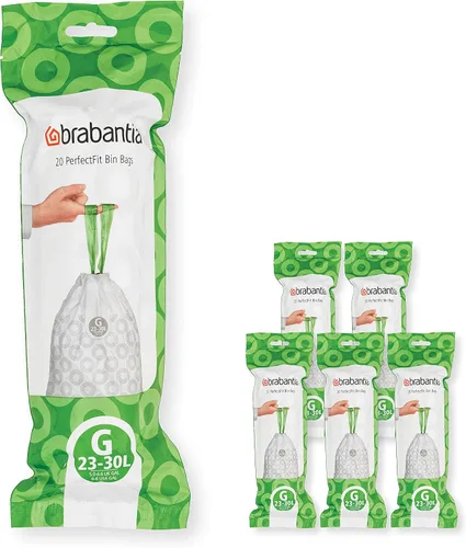 Vista 2 de Brabantia – Bolsas de basura, 0,7 Galón/3 litros, tamaño A – 311727.