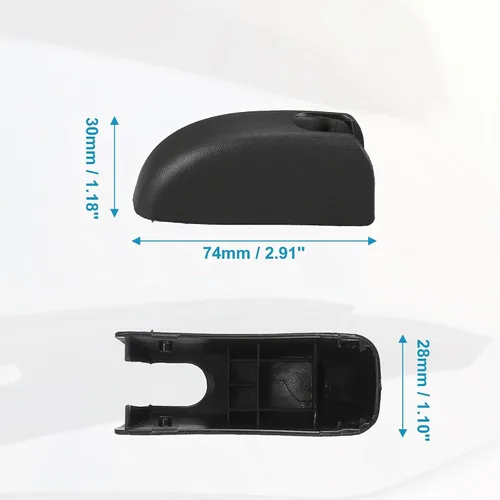 Vista 6 de ACROPIX Tapa de tuerca de brazo del limpiaparabrisas trasero para Toyota