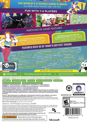 Vista 2 de Just Dance 2016 - Xbox 360