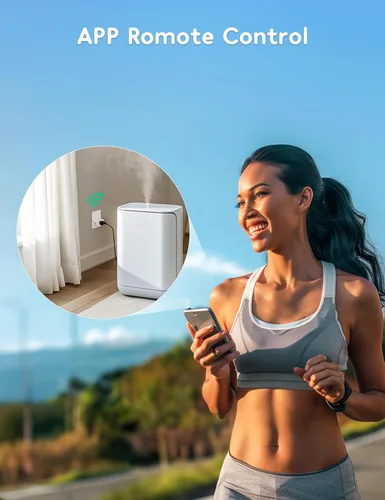 Vista 6 de Winees Matter - Enchufe inteligente compatible con Alexa, 15A/1800W máx. para automatización del hogar, control remoto por aplicación, temporizador