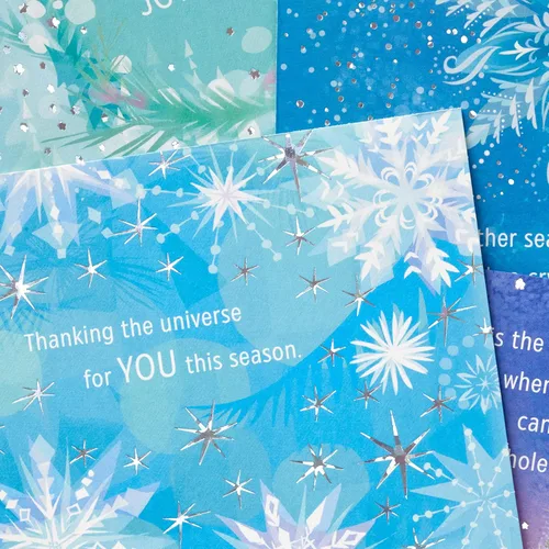 Vista 7 de Hallmark - Surtido de tarjetas festivas en caja, temporada de luz y amor (6 diseños, 36 tarjetas con sobres)