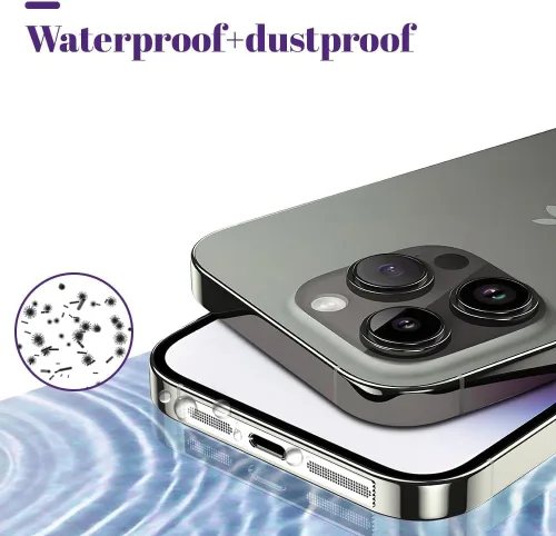 Vista 3 de 10 calcomanías a prueba de polvo para altavoz de iPhone, cubiertas adhesivas de malla antipolvo para iPhone 15/15 Plus/15 Pro/15 Pro Max, protector