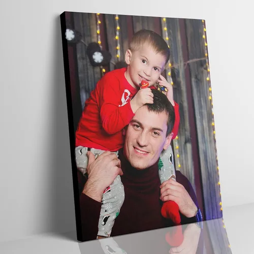 Vista 14 de Chexin Impresiones en lienzo personalizadas con tus fotos, imágenes personalizadas personalizadas para familia, boda, festival, mascota, póster, 8 x