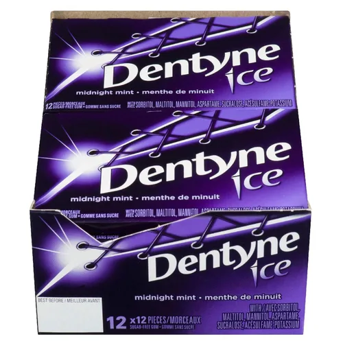 Vista 6 de Dentyne Goma de mascar Ice Sugarless, Arctic Chill, 144 piezas