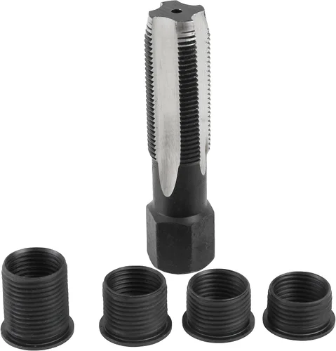 Vista 9 de OEMTOOLS 25647 Salvabujías de 5 Piezas, Escariador de Rosca M14-1.25 e Insertos de Rosca, Incluye 3 Insertos de Rosca, 1 Escariador y 1 Herramienta