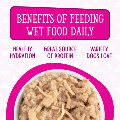 Vista 6 de Latas y bolsas de alimentos húmedos sin granos "Dogs in the Kitchen" de Weruva, Rosado