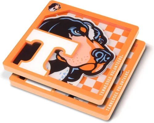 Vista 42 de YouTheFan NCAA Serie Logo 3D NCAA Posavasos