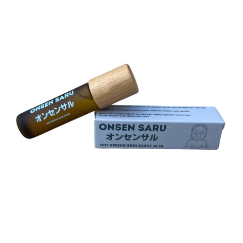 Vista 2 de IPPINKA Aceite MCT con aroma japonés a madera de cedro y pino Matsu – Roll-on Skin Scent – 0.3 fl oz
