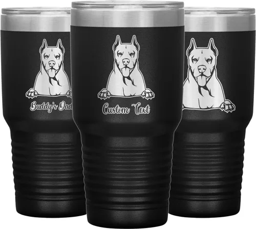 Vista 21 de Personalized Dogo Argentino Dog Mom Dad Tumbler, Dogo Argentino Mommy Daddy Coffee Tumbler, Dogo Argentine Mastiff Christmas Women Men Present, Dog