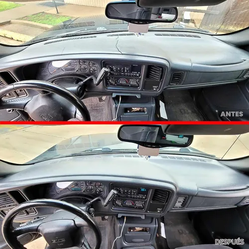 Vista 7 de DashSkin Tapa moldeada para salpicadero (no es una pieza de repuesto) compatible con Tahoe Suburban Yukon Avalanche 2000-2006 y Silverado Sierra
