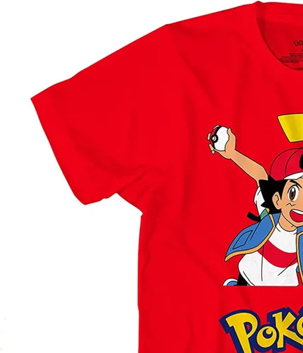 Vista 5 de Pokemon Camiseta Pikachu Game Shirt - Gotta Catch Em All - Camiseta
