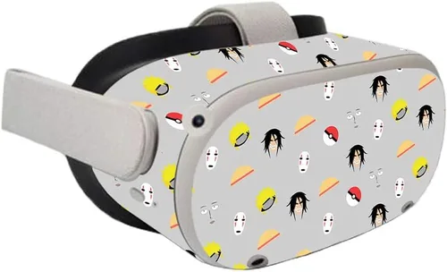 Vista 2 de MightySkins Skin compatible con Oculus Quest 2 – Fan del anime Funda protectora de vinilo duradera y única Fácil de aplicar, quitar y cambiar