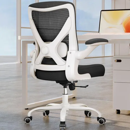 Vista 15 de Ergalithic Silla ergonómica de oficina – Sillas de escritorio de computadora en forma de X cómodas, silla de juegos de malla con respaldo alto