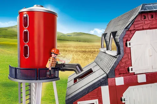 Vista 4 de Playmobil Granero con Silo