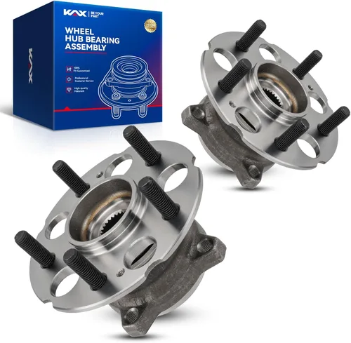 Vista 80 de KAX 510063 Rodamiento de rueda delantera compatible con Toyota Camry 2004-2017, Ford Edge 2007-2014, Toyota Sienna 2004-2010, conjunto de cubo