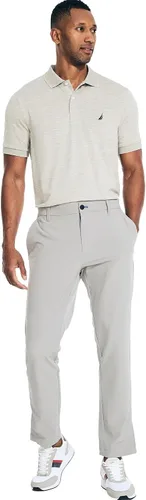 Vista 54 de Nautica playera polo clásica de mangas cortas, color sólido, para hombre