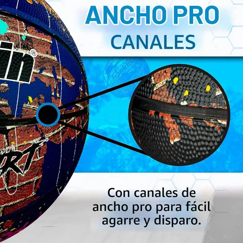 Vista 6 de Franklin - Balón de baloncesto duro para interiores y exteriores, tamaño oficial, 1 unidad