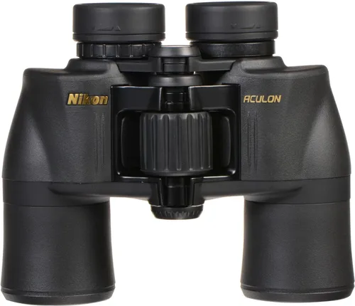 Vista 2 de Nikon ACULON A211 8x42 Binocular Revestimiento multicapa, Binocular con prisma Porro con oculares giratorios y deslizantes, Adaptable a trípode