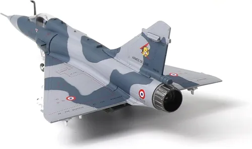 Vista 5 de NUOTIE Dassault Mirage 2000 1/100 Metal Avión Modelo de la Fuerza Aérea Francesa 1. Mirage 2000