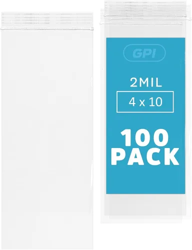 Vista 27 de GPI - Bolsas pequeñas con cremallera de 2 x 4 pulgadas, 1000 unidades, 2 mil, bolsas de plástico transparente con cierre de cremallera, con cierre