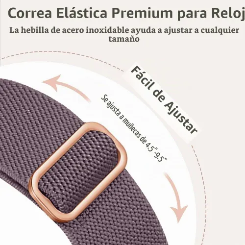 Vista 3 de Maledan Bandas Compatibles con Correas de Reloj Fitbit Versa 3/4 y Sense/Sense 2, Pulseras Deportivas de Tela Elástica Ajustable para Hombres