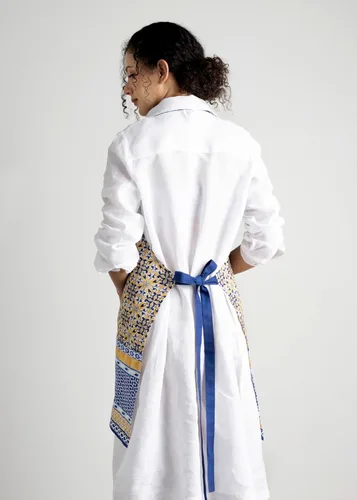 Vista 596 de Maison d' Hermine Delantales para mujer con bolsillo, 100% algodón (27.50 x 31.50 pulgadas)