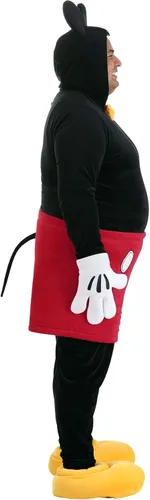 Vista 6 de Disfraz de Mickey Mouse Deluxe de Disney de talla grande para adultos