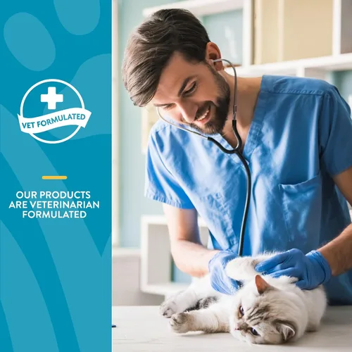 Vista 6 de NaturVet – Quiet Moments Ayuda Calmante para Gatos Plus Melatonina – 60 Masticables Suaves – Ayuda a Reducir el Estrés y Promover la Relajación
