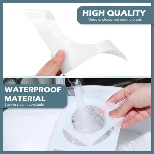 Vista 4 de Teling 14 Piezas Plantillas Grandes para Pintar en Madera Plástico Plantilla de 5 Puntas Plantillas de Pintura para Tela Paredes Artes Papel
