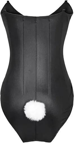 Vista 3 de Bunny Costume Women Bunny Girl Suit Anime Role Play Senpai Cosplay One Piece Bodysuit Stockings Set for Women Outfit