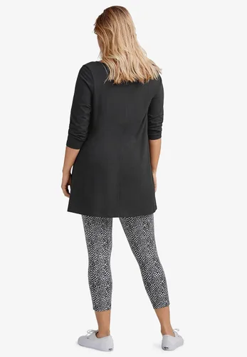 Vista 4 de Ellos para mujer Plus tamaño pantalones Capri Leggings