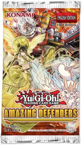 Vista 2 de Konami Yu-Gi-Oh! Amazing Defenders Booster Box, dorado, (KOI85919)