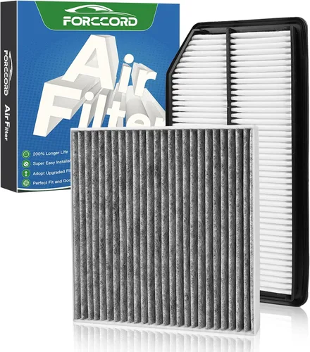 Vista 64 de Combo de filtro de aire de cabina y motor para Mazda CX-90 2024-2026; CX-70
