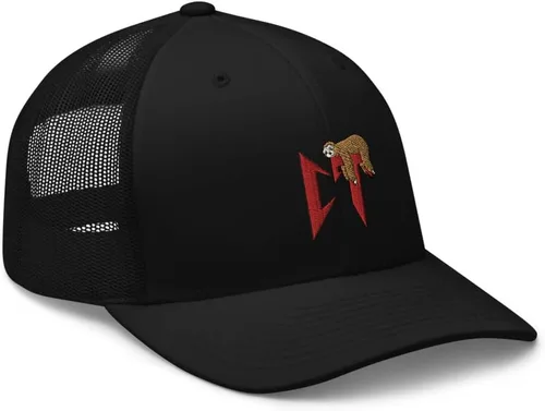 Vista 6 de RIVEMUG Corridos Tumbados CT Perezoso - Gorra de camionero curvada, media corona, ajustable, Corridos Belicos