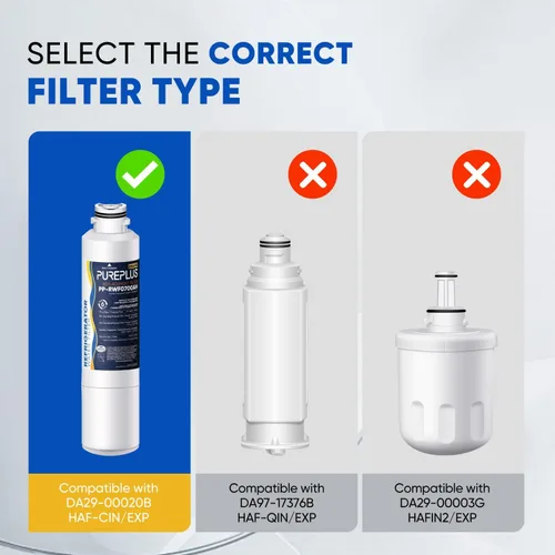 Vista 3 de PUREPLUS RWF0700AH - Filtro de agua de repuesto para Samsung HAF-CIN/EXP