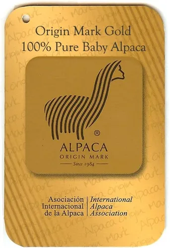 Vista 7 de Bufanda de lana de alpaca - 100% pura alpaca bebé - Bufanda reversible de contraste de doble cara (Bruselas), Brussels