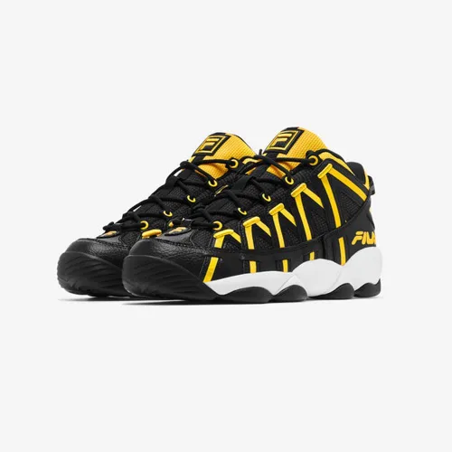 Vista 2 de Fila Zapatillas Northwind Nano Primaloft para hombre, Negro-limón-blanco