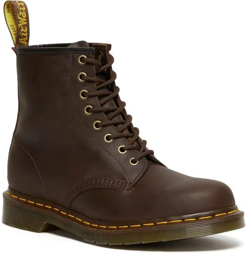 Vista 35 de Dr. Martens, Botas industriales ligeras para mujer Maple Zip con puntera de acero Negro