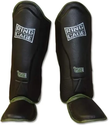 Vista 2 de Espinillera Platinum GelTech MMA Muay Thai