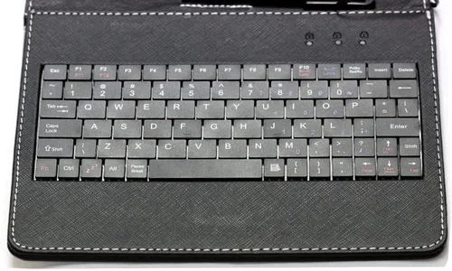 Vista 2 de Navitech Funda de teclado negra compatible con tablet Android 10 CHUWI de 10,1