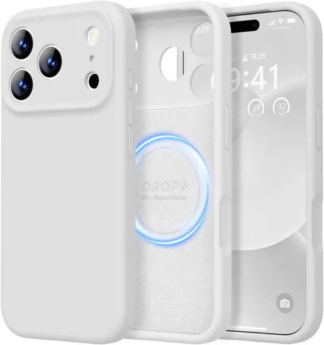 Vista 98 de LOVE 3000 Diseñada para Funda iPhone Air, Silicona Premium [Compatible con Magsafe][Forro de Microfibra Suave Anti-Rayones] Funda Protectora