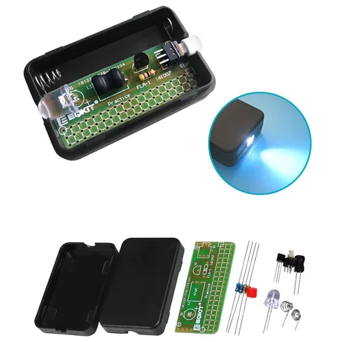 Vista 12 de MiOYOOW Kits de reloj digital de 4 dígitos con PCB, kit de proyecto de soldadura de reloj de alarma DIY para aprender soldadura electrónica