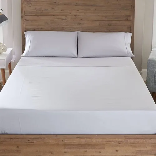 Vista 6 de GhostBed California King Cooling - Juego de sábanas de lujo de algodón Supima y Tencel, resistente a las arrugas con bolsillos profundos, 6 piezas