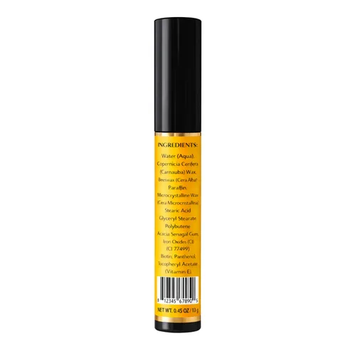 Vista 2 de Máscara de pestañas 8 en 1 con microfibras – Máscara de pestañas voluminizadora y alargadora, define, espesa y extiende las pestañas, maquillaje