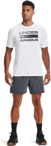 Vista 4 de Under Armour - Camiseta de manga corta Team Issue Wordmark para hombre