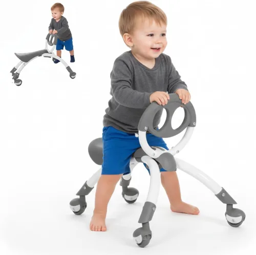 Vista 10 de YBIKE Pewi Bicicleta de Equilibrio para Niños Pequeños - Juguetes de Montar para Niños, Carro de Empuje para Bebé, Andador para Niños Pequeños de 9